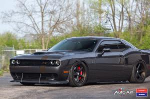 Dodge Challenger SRT X Work by The Auto Art on Vossen Wheels (VWS-3) 2017 года
